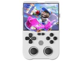 Console de Jogos Portátil AMPOWN Xu10 64Gb Tf Card Linux 10000 Games Branco