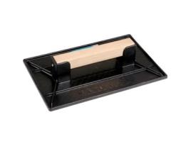 Flutuador De Plástico Retangular Preto 27x18 Cm Taliaplast