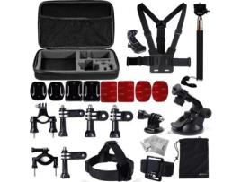 Conjunto De Acessórios Gopro Hero 2 3 35 Peças Monopé Telescópico Bolsa De Transporte Xcsource