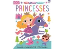 Livro Step By Step Stickers Princesses De Emma Munro Smith (inglês)