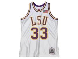 Camisola de Homem MITCHELL & NESS Lsu Tigers Ncaa Shaquille Branco (L)