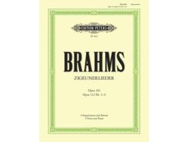 Livro Zigeunerlieder De Edited By Kurt Soldan Johannes Brahms (inglês)
