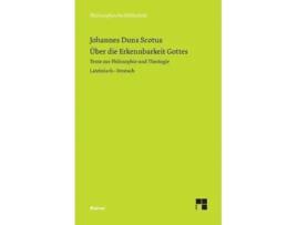 Livro Uber Die Erkennbarkeit Gottes De Johannes Duns Scotus (alemão)