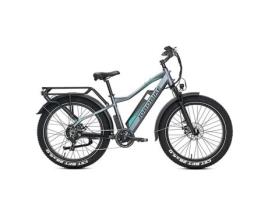 Bicicleta Elétrica Jobobike Robin 48v Fatbike 26 14ah 250w Cinza