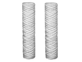 2X Cartuchos de Filtro de Água de Sedimentos de 10 Micra, Encaixam em Todas as Habitações de 10 Polegadas para Osmose Reversa