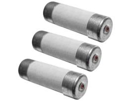 3 Fusíveis Cerâmicos 8,5x31,5mm 20a Com Luz Indicadora Zenitech
