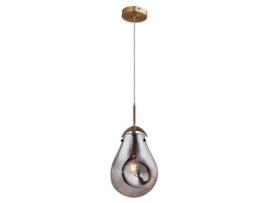 Candeeiro Pendente LUMINECA 23X30 Cm Cinza