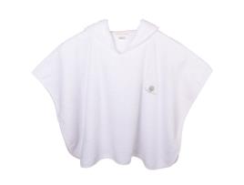 Poncho de Banho EVEIL ET NATURE 0/24 meses (70 x 70 cm - 100% Algodão - Branco)