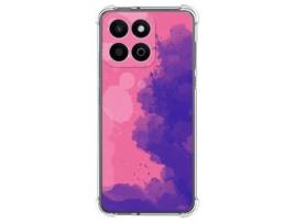 Capa Design Aquarela Para Honor 200 Smart 5g Tumundosmartphone Anti-choque Multicor