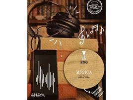 Livro Música. Nivel I. Da Editorial Anaya De Inés Monreal Guerrero E Carlos García Cuéllar (espanhol)