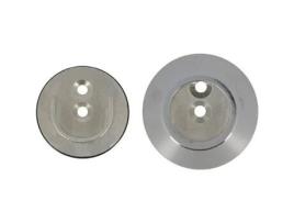 Anel Removível De Nascimento Ø25 Metal Cromado Bl1 Mobois