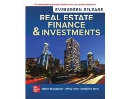 Livro Real Estate Finance Amp Investments 2024 Release Ise De William Brueggeman (inglês)