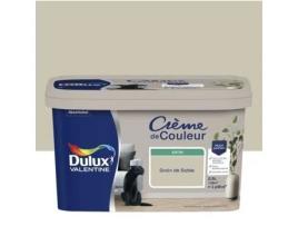 Pintura Dulux Valentine Creme De Cor Acetinado 2,5l Acrílico Bege