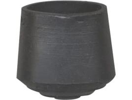 Tampa Final Da Almofada Envolvente Preta Conjunto De 4 D 14 Mm Iso