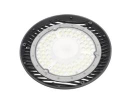 Viti Pro 150W 4000K 18960LM IP44 Luminária pendente industrial de alto nível, alumínio preto