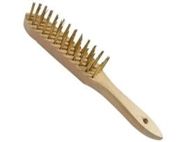 Escova Manual Padrão Brosserie Cardot 4 Filas Latão 295x35 Mm