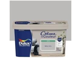 Pintura Dulux Valentine Creme De Cor Satinado 2,5l Acrílico Cinza
