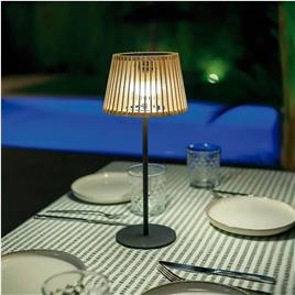 Candeeiro De Mesa Solar Ip54 Okinawa Lúzete