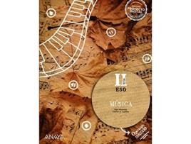 Livro Música. Nivel Ii. Da Editorial Anaya De Inés Monreal Guerrero E Carlos García Cuéllar (espanhol)