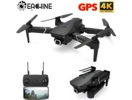 Drone Eachine E520s Câmera 4k Hd 5g Gps Wifi 3 Baterias Tempo De Voo 16mins Quadricóptero Dobrável