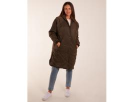 Casaco de Mulher BLUE VANILLA Quilted Castanho (M)