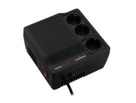 Regulador de Tensão Power Reg 1000va 3 Saídas Ac 230 V Preto Tecnoware