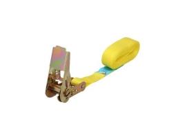  - Fita De Amarração Com Catraca 4 Metros X 25 Mm. Catraca De Metal Automática, Cinta, Tipoia De Mercadoria, Cinta De Fixação Wolfpack Linea Profesional