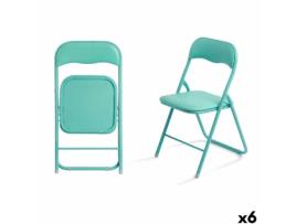 Cadeira De Campismo Giftdecor 10924 Verde 43 X 46 X 78 Cm 88 X 6,5 X 45 Cm (6 Unidades)