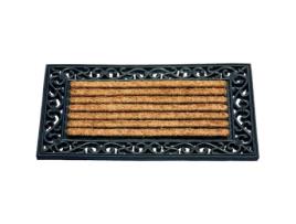 Tapete Retangular De Coco Coral 45x75 Cm Idmat