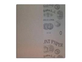 Papel de Lixa Medallas 00 1015404 DEBRAY