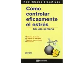 Livro Cómo Controlar Eficazmente El Estrés Da Editorial Gestion 2000 De Cary Cooper (espanhol)
