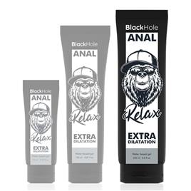 BLACK HOLE WATER BASED GEL EXTRA DILATATION 250 ML