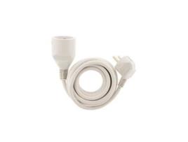 Extensão Zenitech 10m 16a 2pe Cabo Ho5vv F 3g1,5mm² Branco