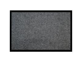 Tapete Idmat Prima 60 X 160 Cm Cinza Escuro