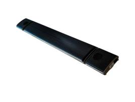 Aquecedor De Infravermelhos Para Interior E Exterior Com Controlo Remoto Mpc Cordoba 1000w Speaker. Fabricada Em Alumínio. Altifalantes Bluetooth. Aqu
