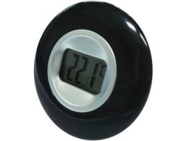 Termômetro Interno Otio D 77mm Tela Lcd Preto