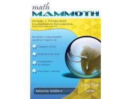 Livro Math Mammoth Grade 1 Tests and Cumulative Revisions, International Version de Maria Miller (Inglês)