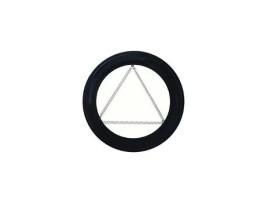 Teto Para Tubo Vitrificado Preto 200 Exojo