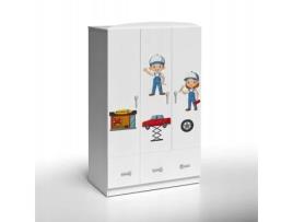 Roupeiro Plastiko Triple Car