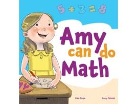 Livro Amy Can Do Math de Lisa Pape (Inglês)
