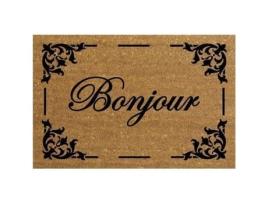 Olá Tapete De Coco Natural 40x60cm Idmat