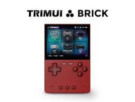 Console retrô com Bluetooth, roxa, sem memória