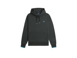 Hoodie de Homem FREDPERRY Algodão Verde (L)