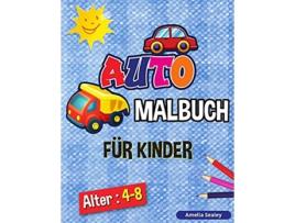 Livro Auto- Malbuch Für Kinder Autovehicles Malbuch Für Kinder De Amelia Sealey (alemão)