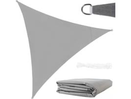 Sombra Vela 3X3X3M Cinza GARDLOV 23147