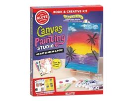 Livro Canvas Painting Studio De Editors Of Klutz (inglês)