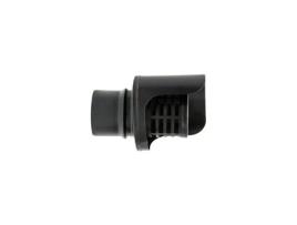 Tampa Anti Reversível Horizontal Lacada A Preto 80mm Exterior Exojo