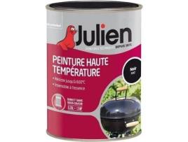 Tinta Alta Temperatura Julien 250 Ml Preto Fosco Resiste Até 600°c Fácil De Usar