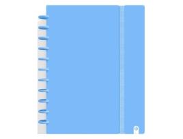 Livro Cuaderno Ingeniox A4 80h Cuadricula Azul Pastel De Desconocido (espanhol)