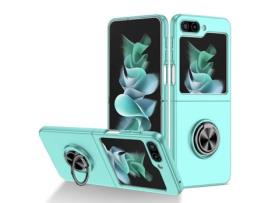 Capa Anel Para Samsung Htdmobiles Anti-choque Rígida Magnética Azul